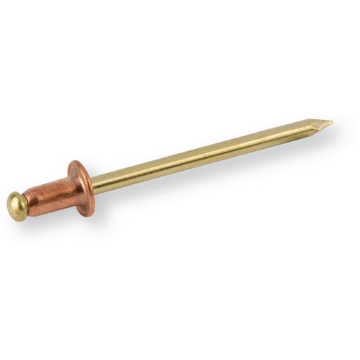 Rivet cuivre/bronze Emel 3,2x6